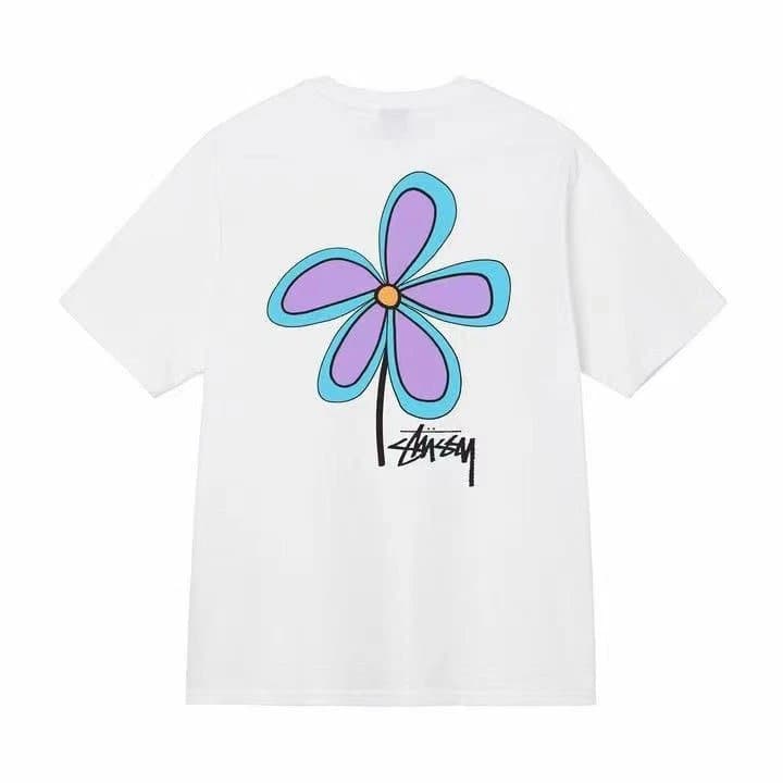 Supreme 8 Ball Tee Spray Paint — 白色【花朵】