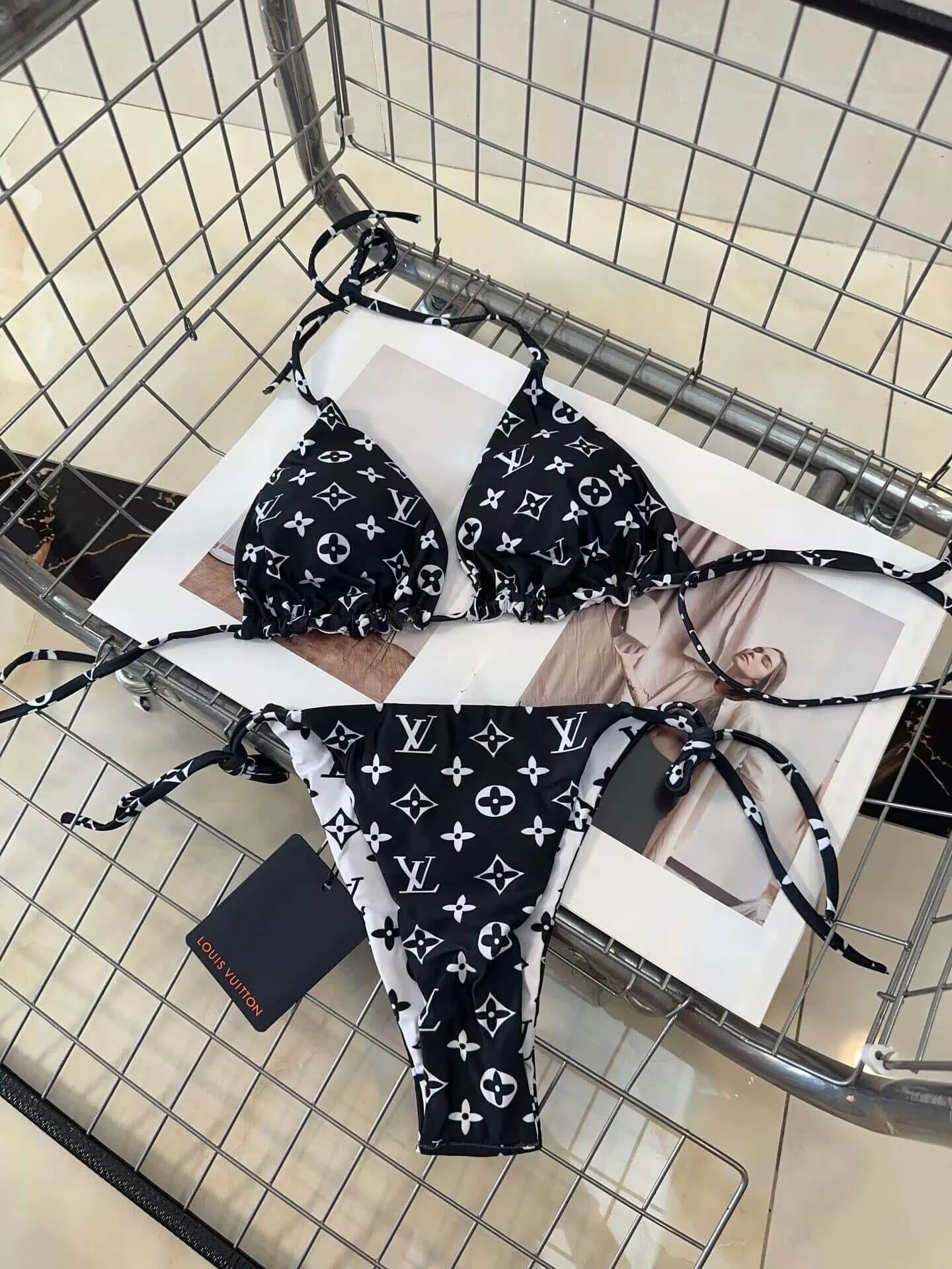 Louis Vuitton Monogram Bikini Set Classic Monogram