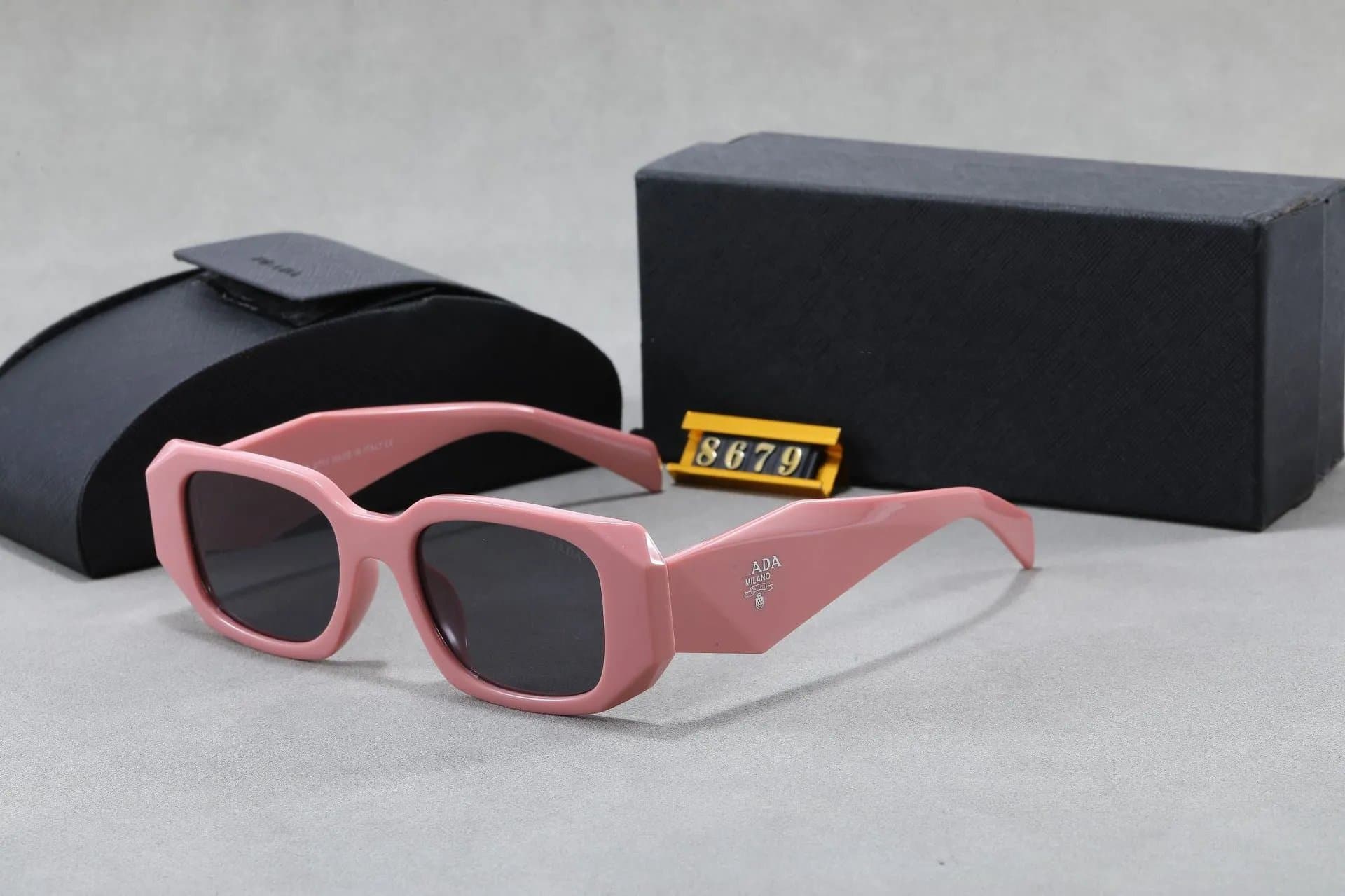 Prada ADA Milano Sunglasses Pink Acetate