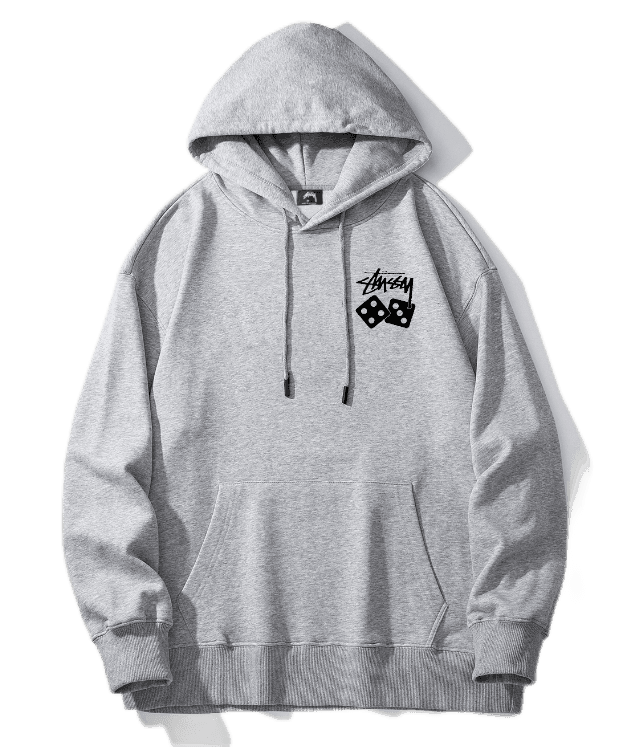 Stüssy Hooded Sweatshirt Dice Logo