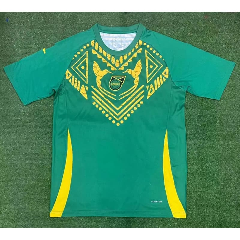 Home Jersey Qatar Airways — 牙买加训练服绿色