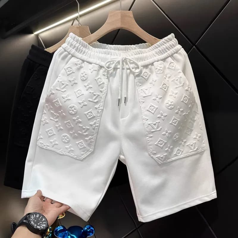 Louis Vuitton Monogram Shorts Embossed Logo