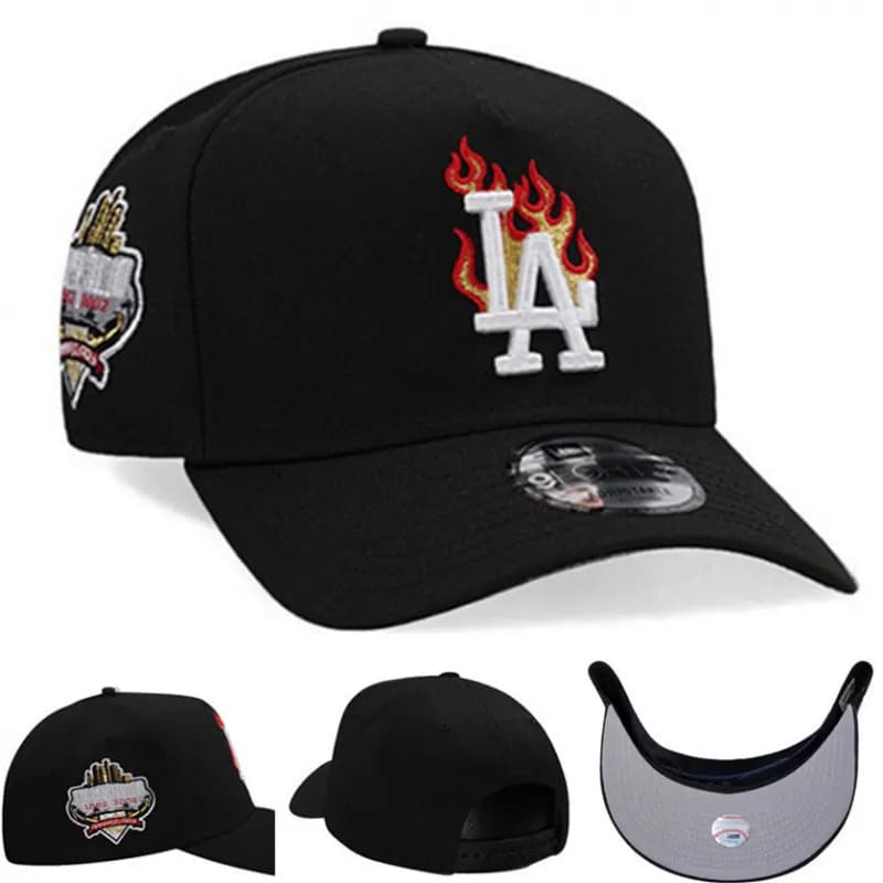 New Era × MLB 9FIFTY Snapback Flaming LA Dodgers