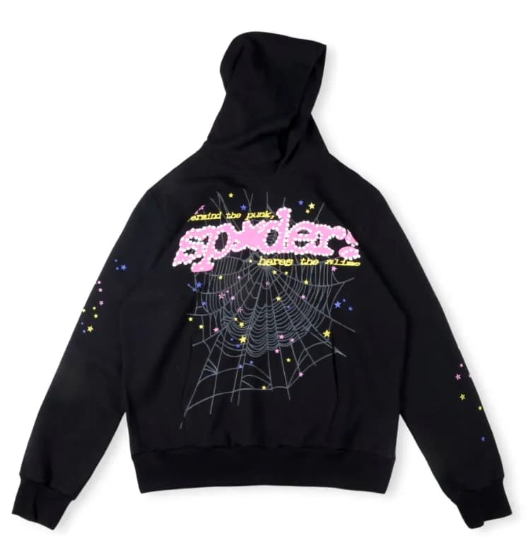 Gallery Dept. Hoodie Spiderweb Graphic — 103