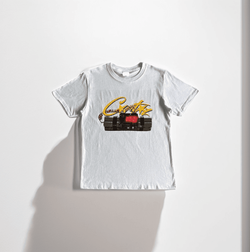 Stüssy T-Shirt Green Logo — 黄标炸弹