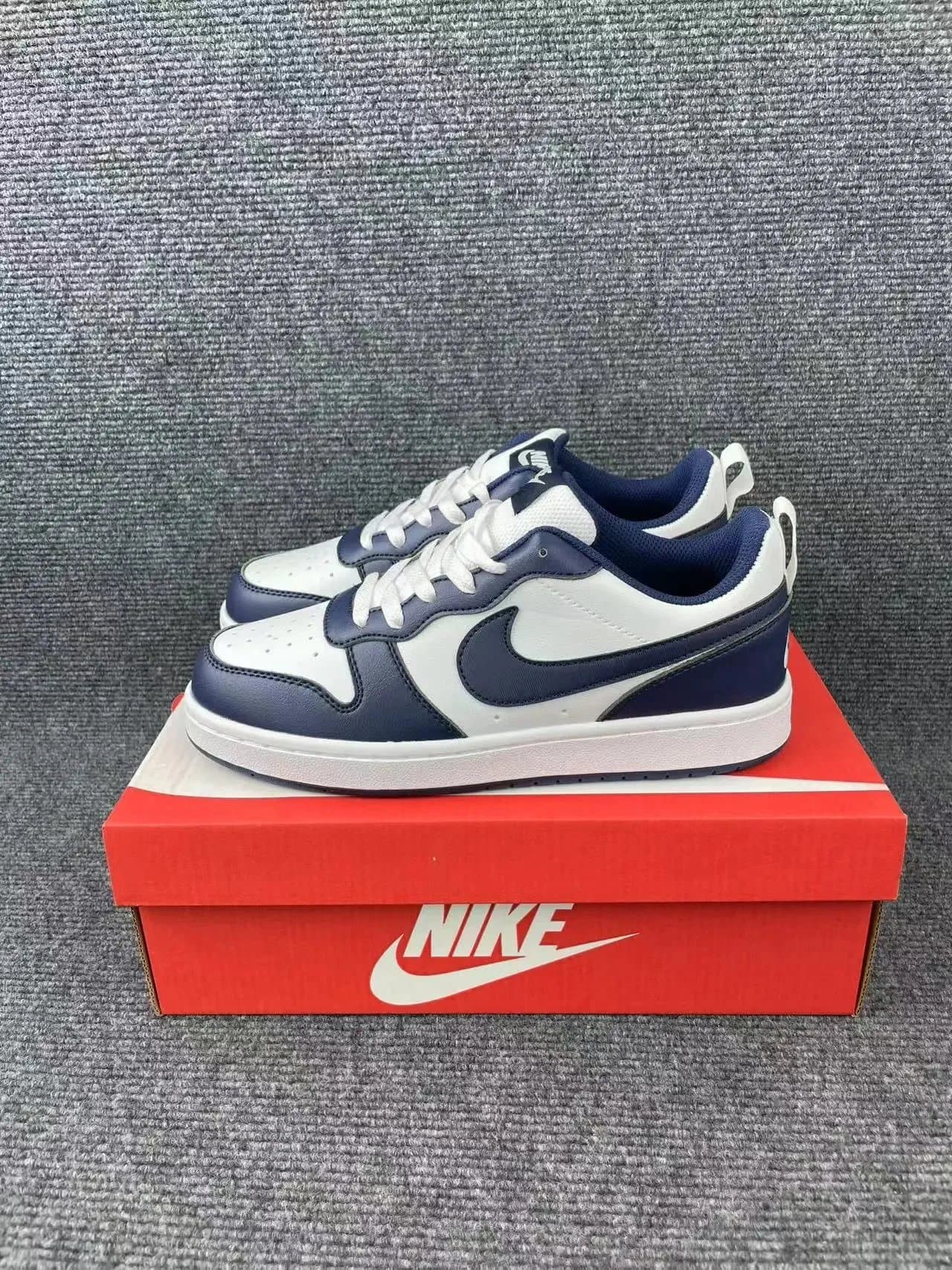 Nike Dunk Low White Grey Blue — 2代白深蓝