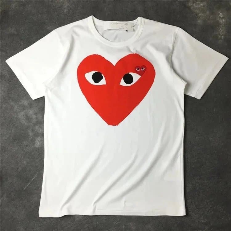Comme des Garçons Play T-Shirt Eye Patch Sleeve — 1