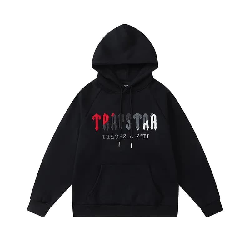 Corteiz Hoodie Shooters Graphic — 8822黑色卫衣