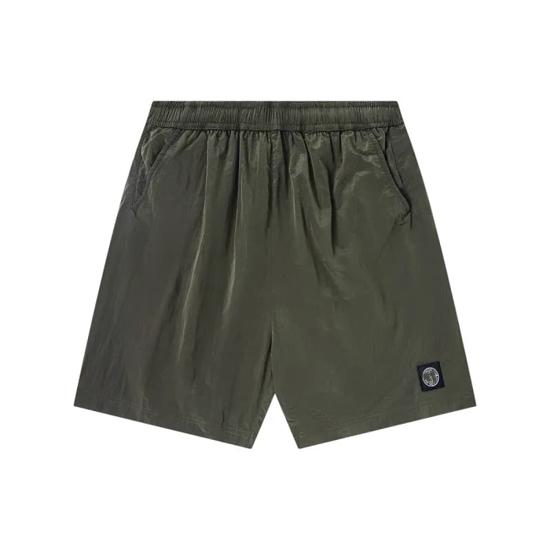 Stone Island Track Shorts Glossy Nylon