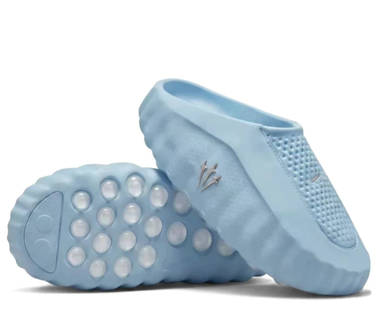 Travis Scott × Nike Foam Runner Sky Blue