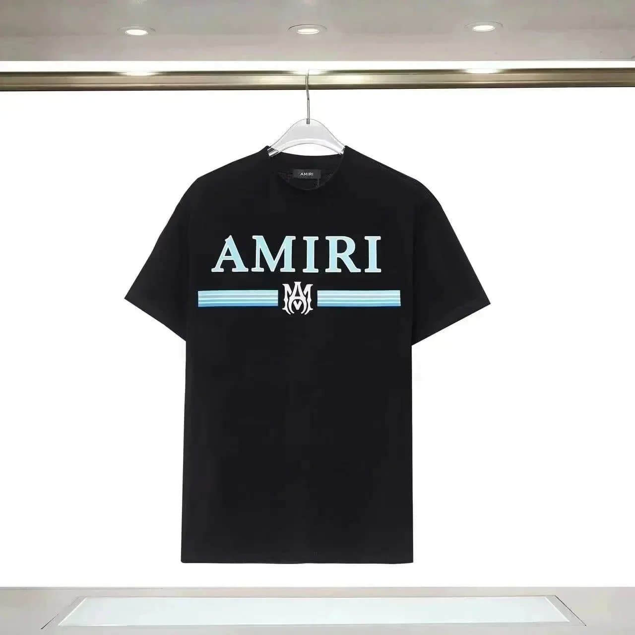 Amiri Graphic Tee Dripping Logo — ALBB-012