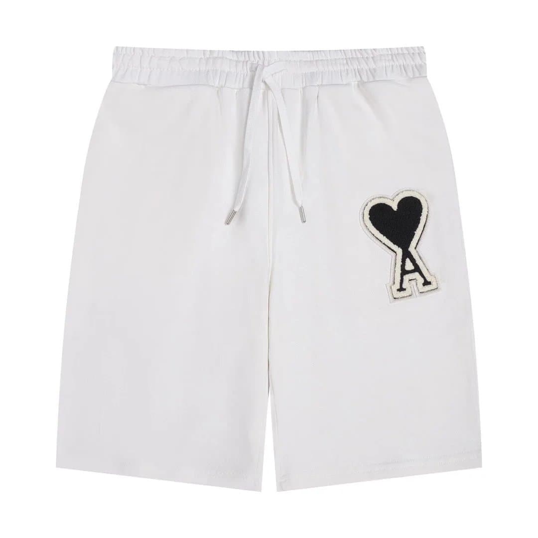 Maison Kitsuné Logo Shorts Heart Logo — 3
