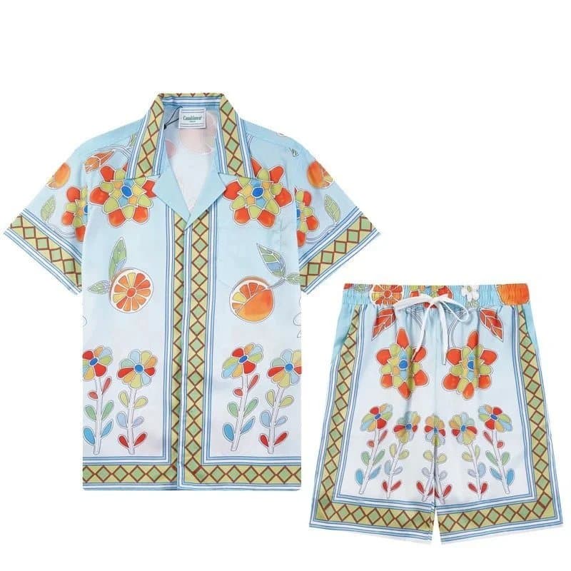 Casablanca Mosaic Print Set Tiled Portrait Pattern — 9716+735# 图