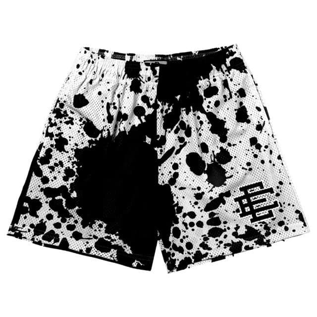 Travis Scott Mesh Shorts Splatter Print