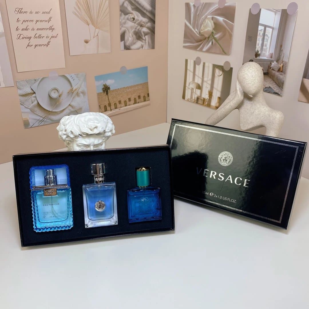 Versace Eau Fraîche Gift Set 3-Piece Mini Collection