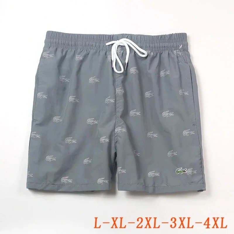 Lacoste Drawstring Shorts Outline Croc Print — 7