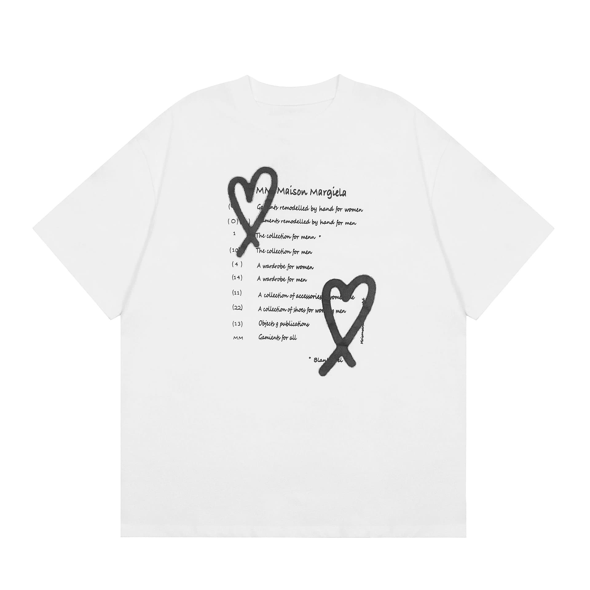 Maison Margiela Numbered Logo Tee Numeric Print — 10