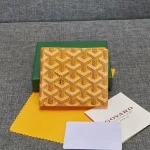 Goyard Saint Louis Wallet Goyardine Canvas
