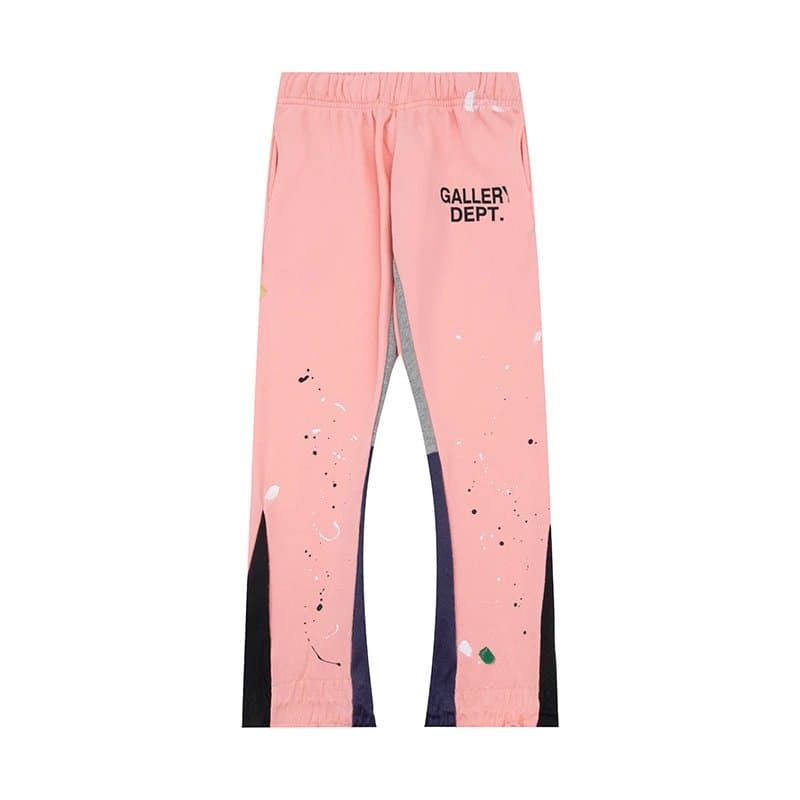 Gallery Dept. Track Pants Paint Splatter — G30粉色