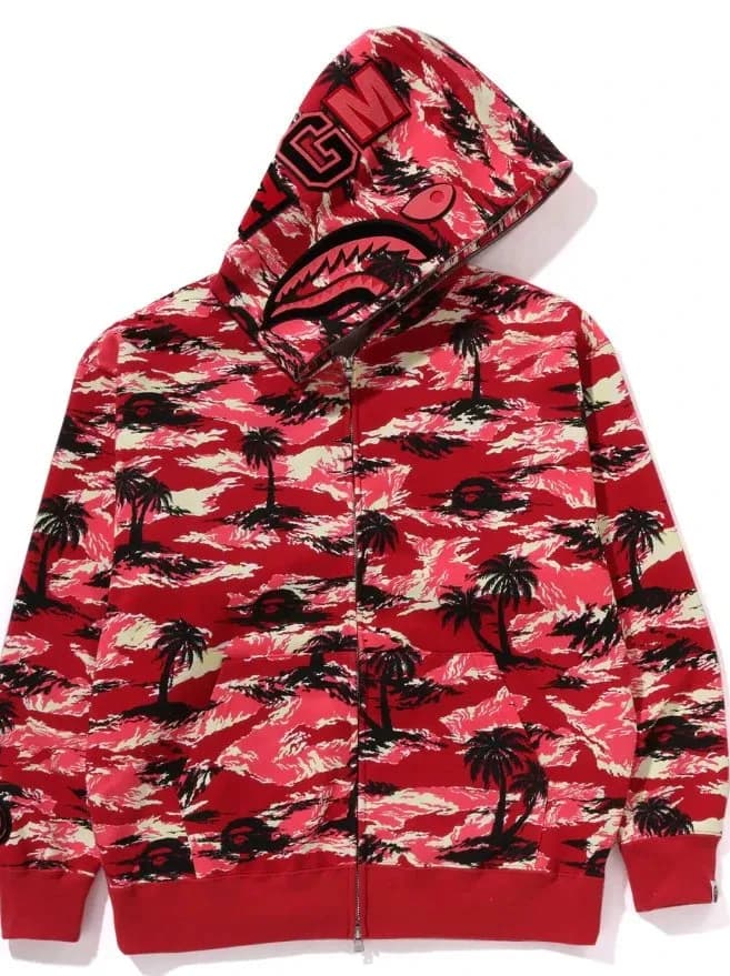BAPE Shark Hoodie 1st Camo — ANK1209-29