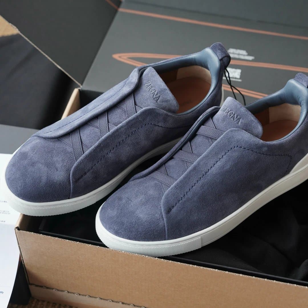 Prada Slip-On Sneaker Suede