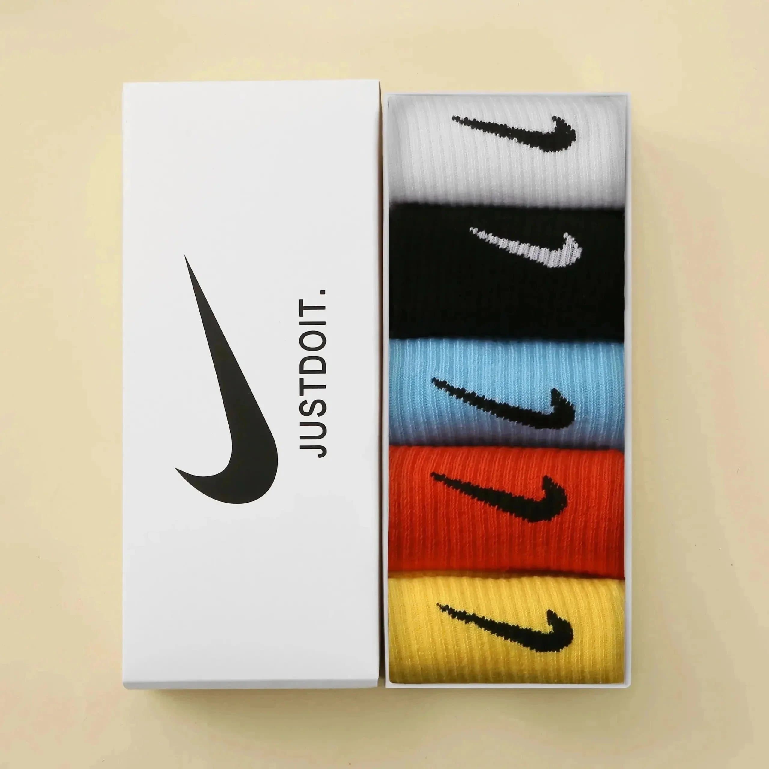 Nike Swoosh Crew Socks 5-Pack