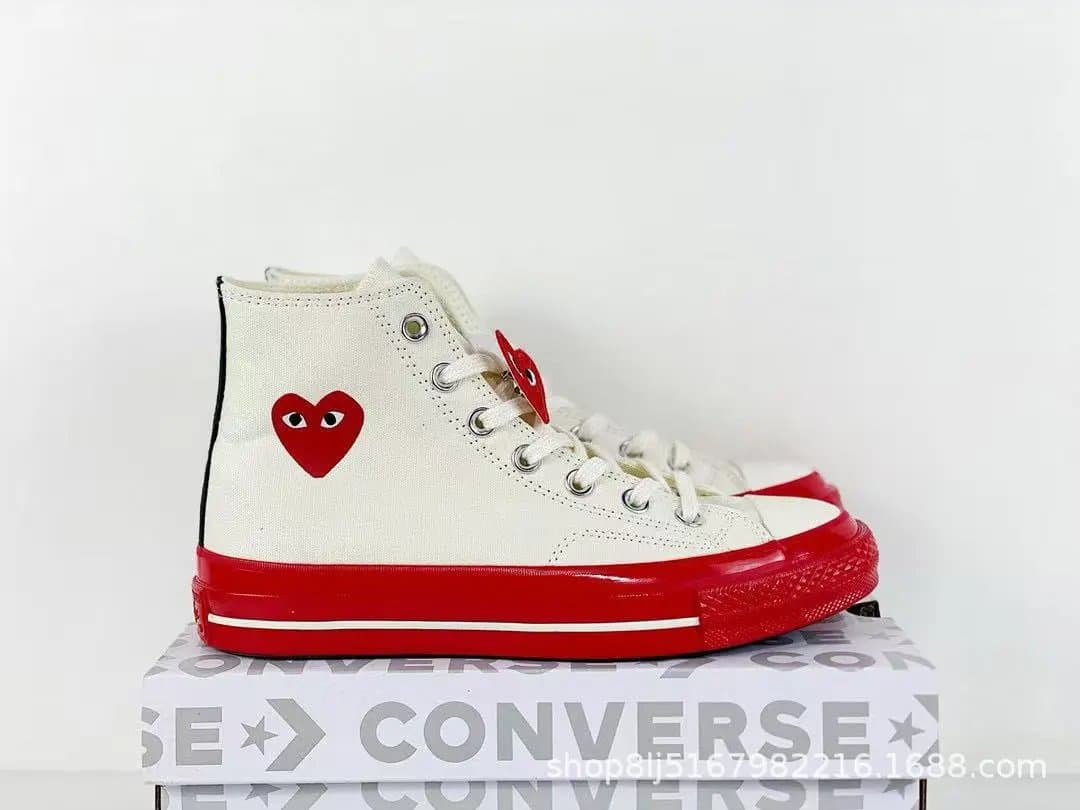 Converse × Comme des Garçons Chuck Taylor All Star High CDG Heart