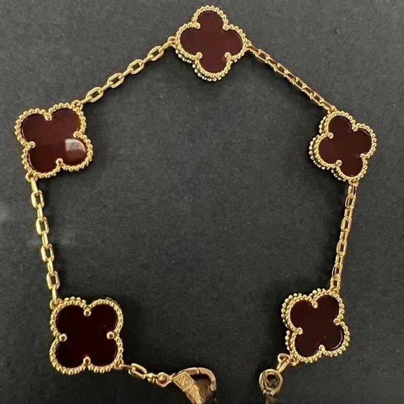 Van Cleef & Arpels Alhambra Bracelet Five Motifs — 5