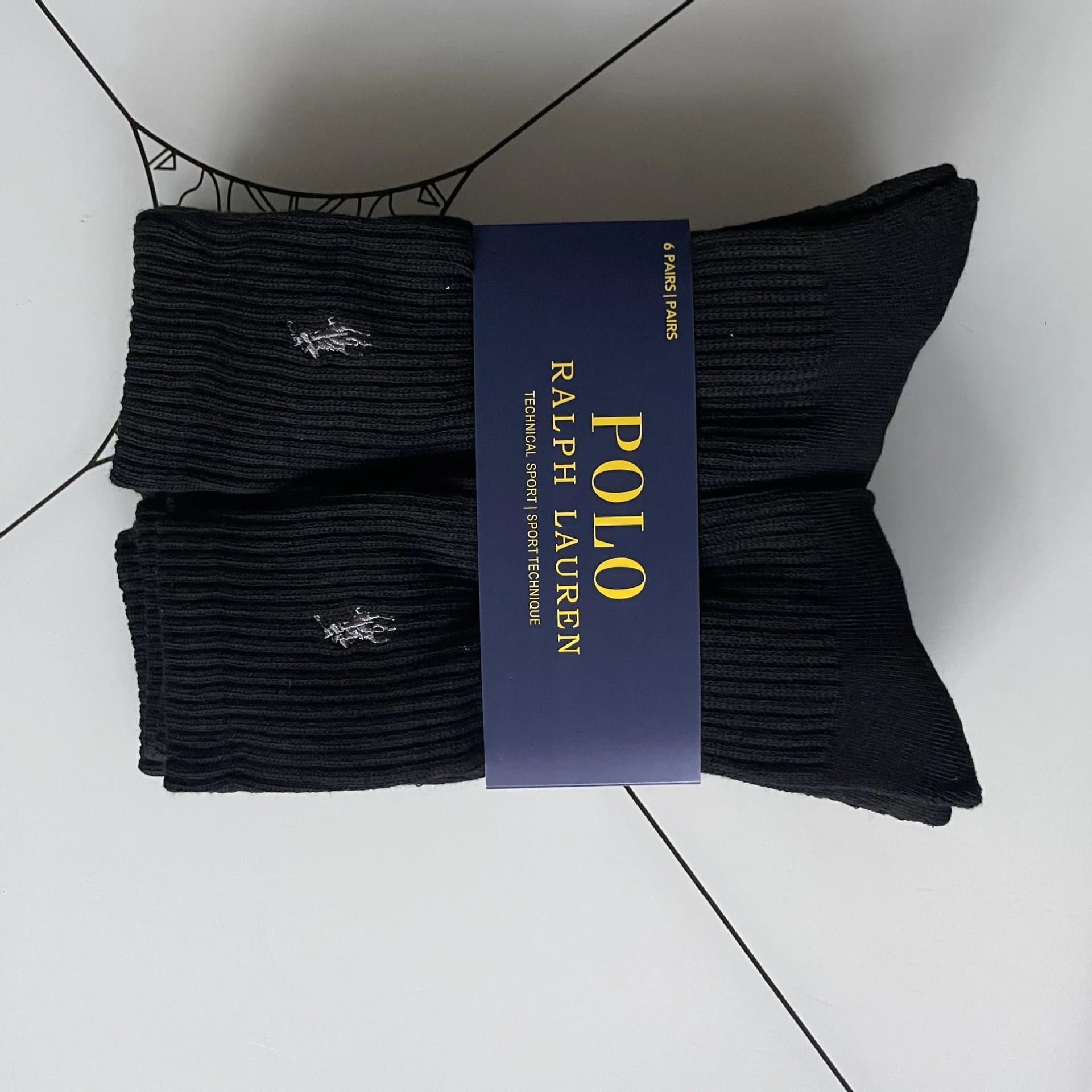 Polo Ralph Lauren Technical Sport Socks 6-Pack