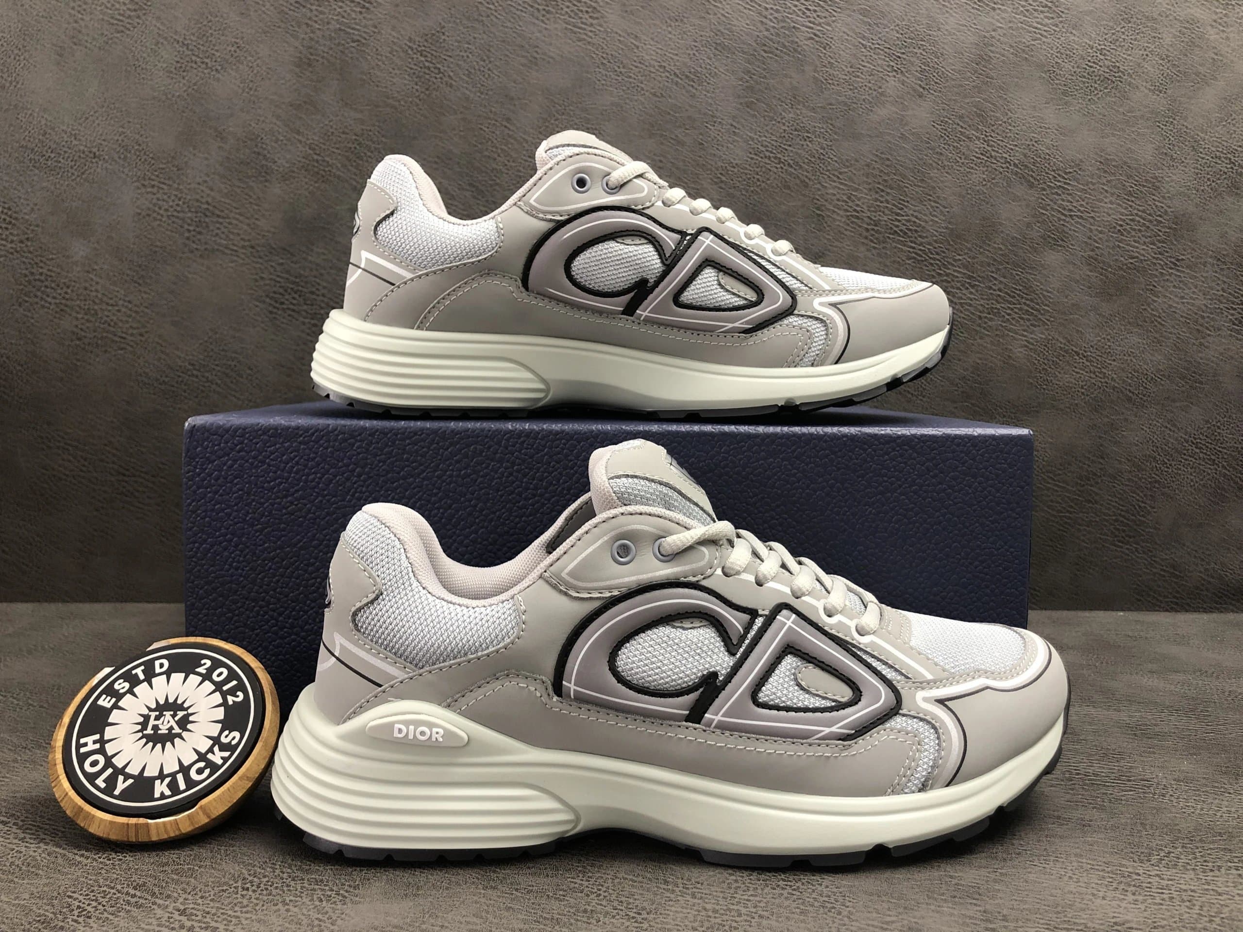 Dior B22 Grey Mesh