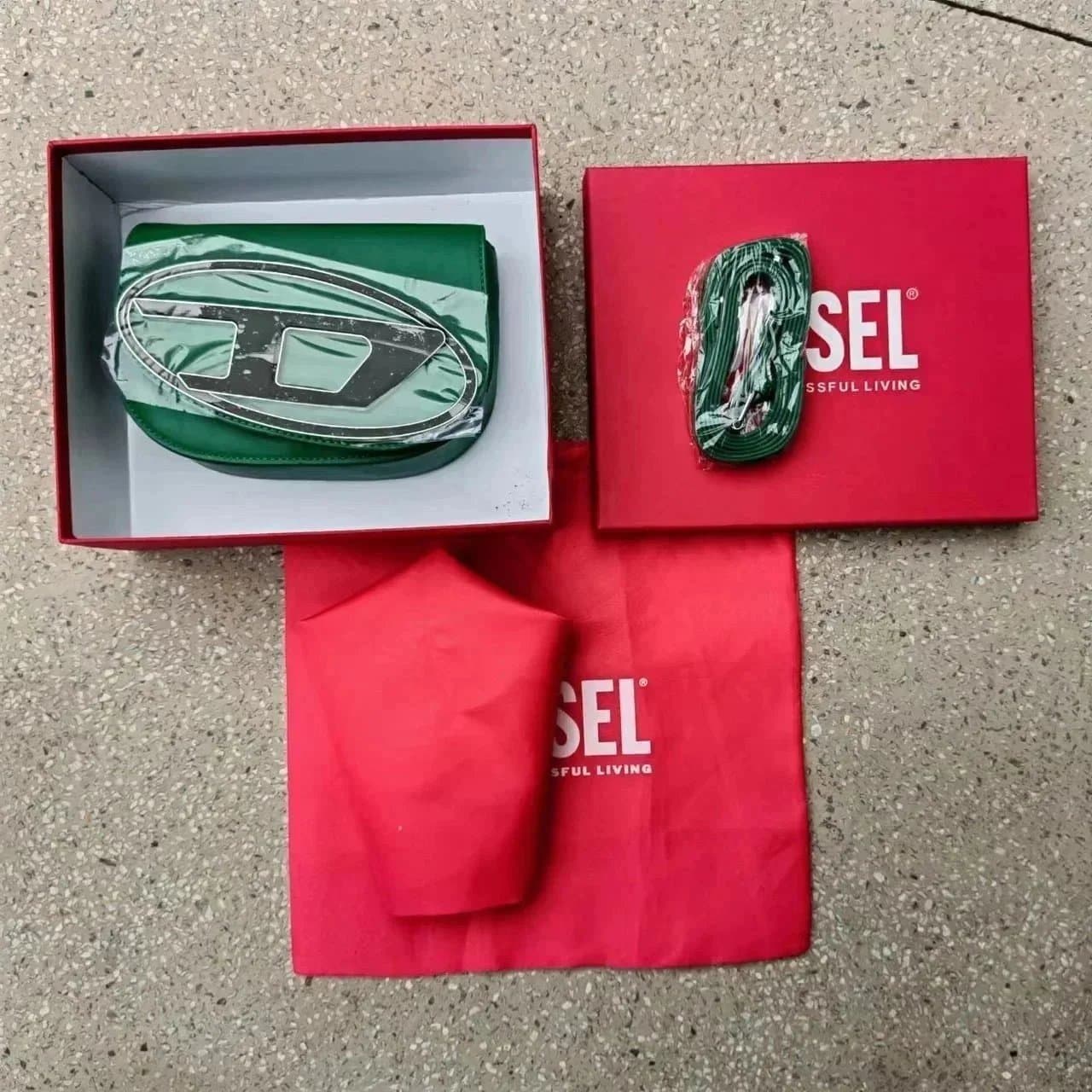 Diesel D-Lite Mini Bag Oval Logo — 10