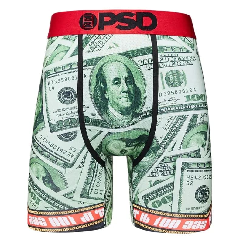 Represent Boxer Briefs Hundred Dollar Bill Print
