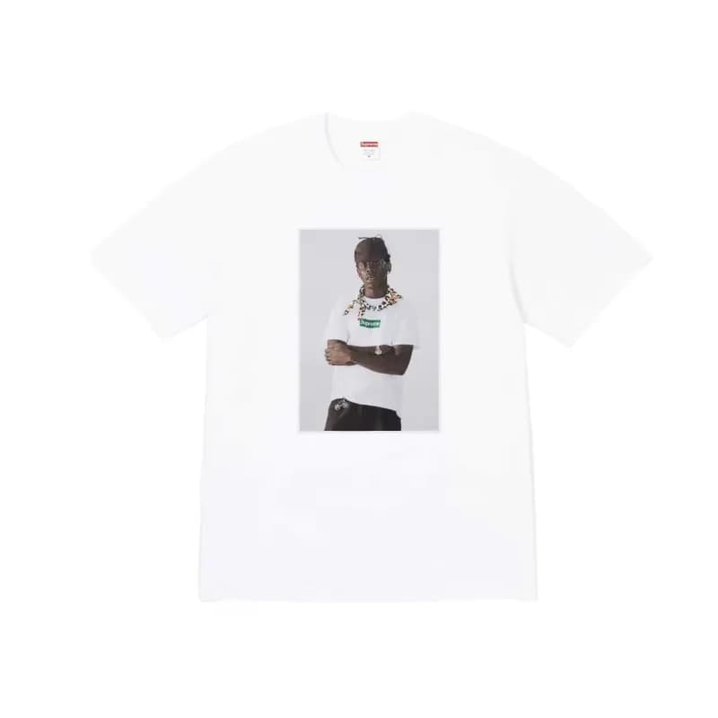 Supreme Box Logo Tee Travis Scott Photo Print