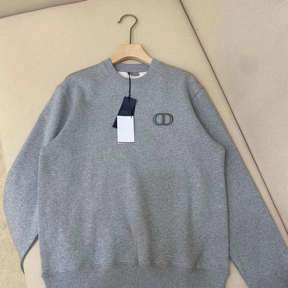 Dior Polo Shirt CD Logo — 卫衣-灰色