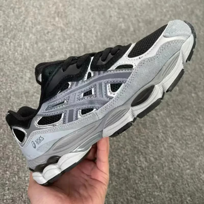 Asics Gel-1130 Black Grey — NO；13