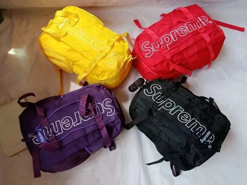 Supreme Backpack Logo Print