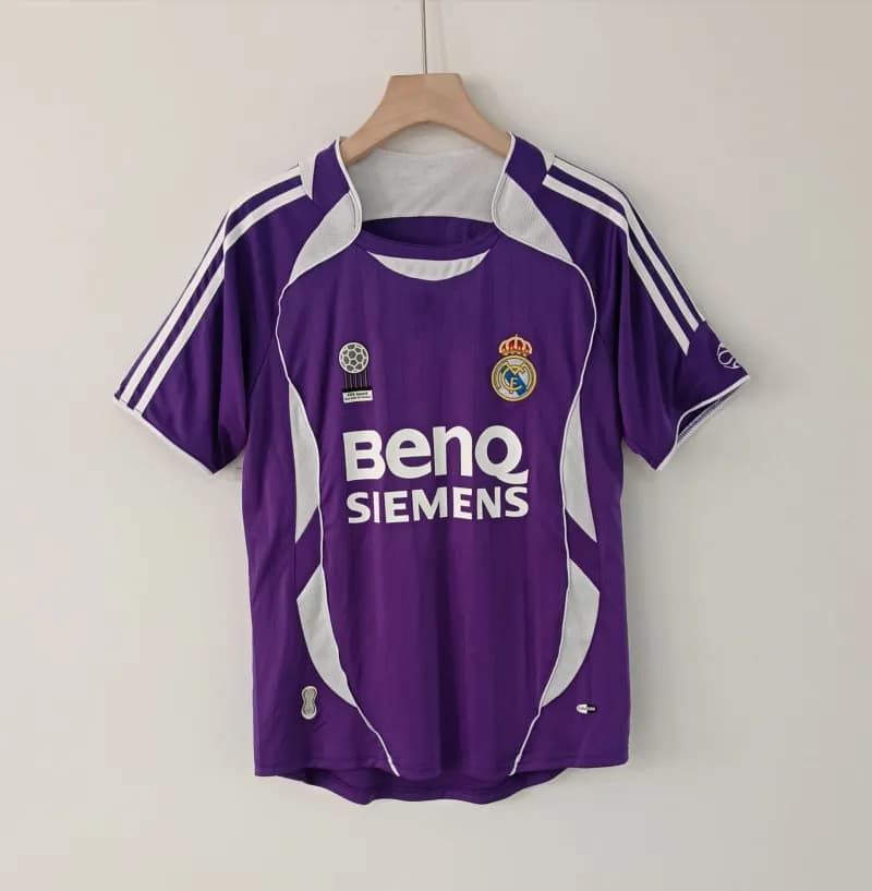 Adidas Real Madrid Home Jersey BenQ Siemens 2006-07