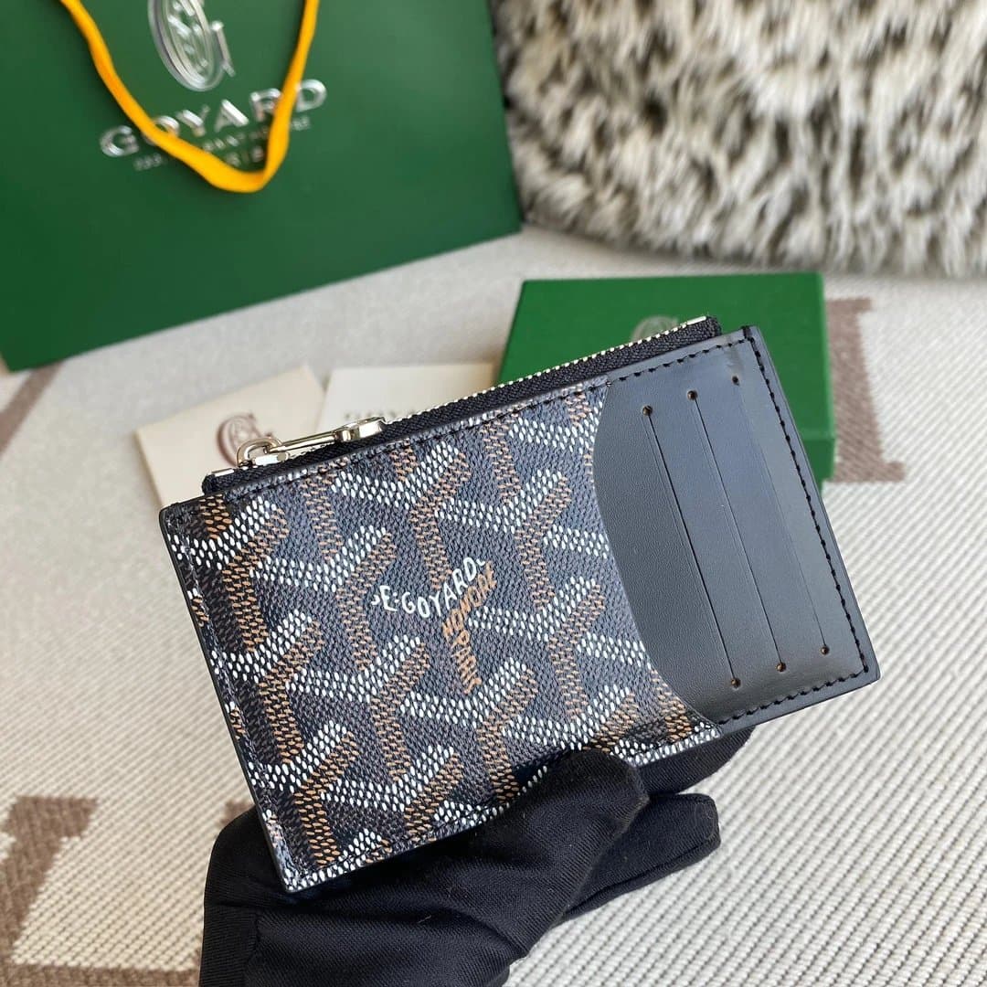 Goyard Card Holder Saint Louis Canvas