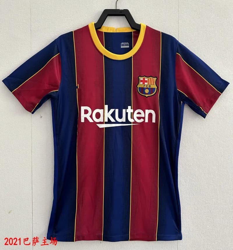 Barcelona Home Jersey 2021 Rakuten Sponsor