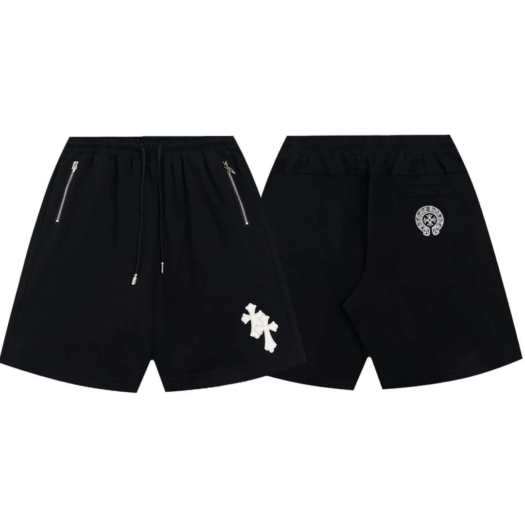 Chrome Hearts Logo Shorts Cross Embroidery