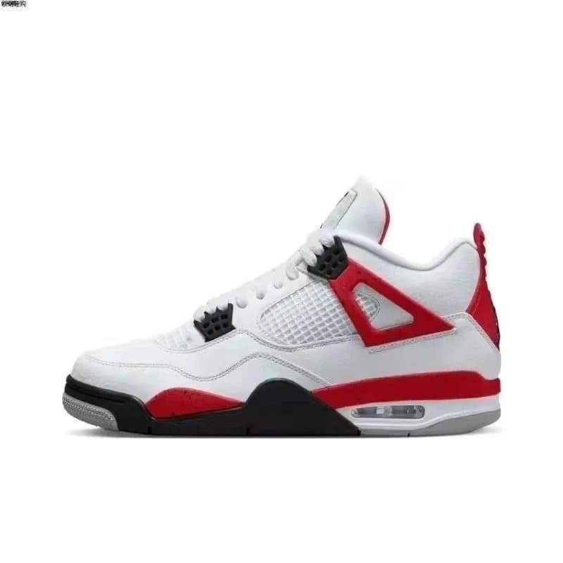 Air Jordan 4 Fire Red — Red cement