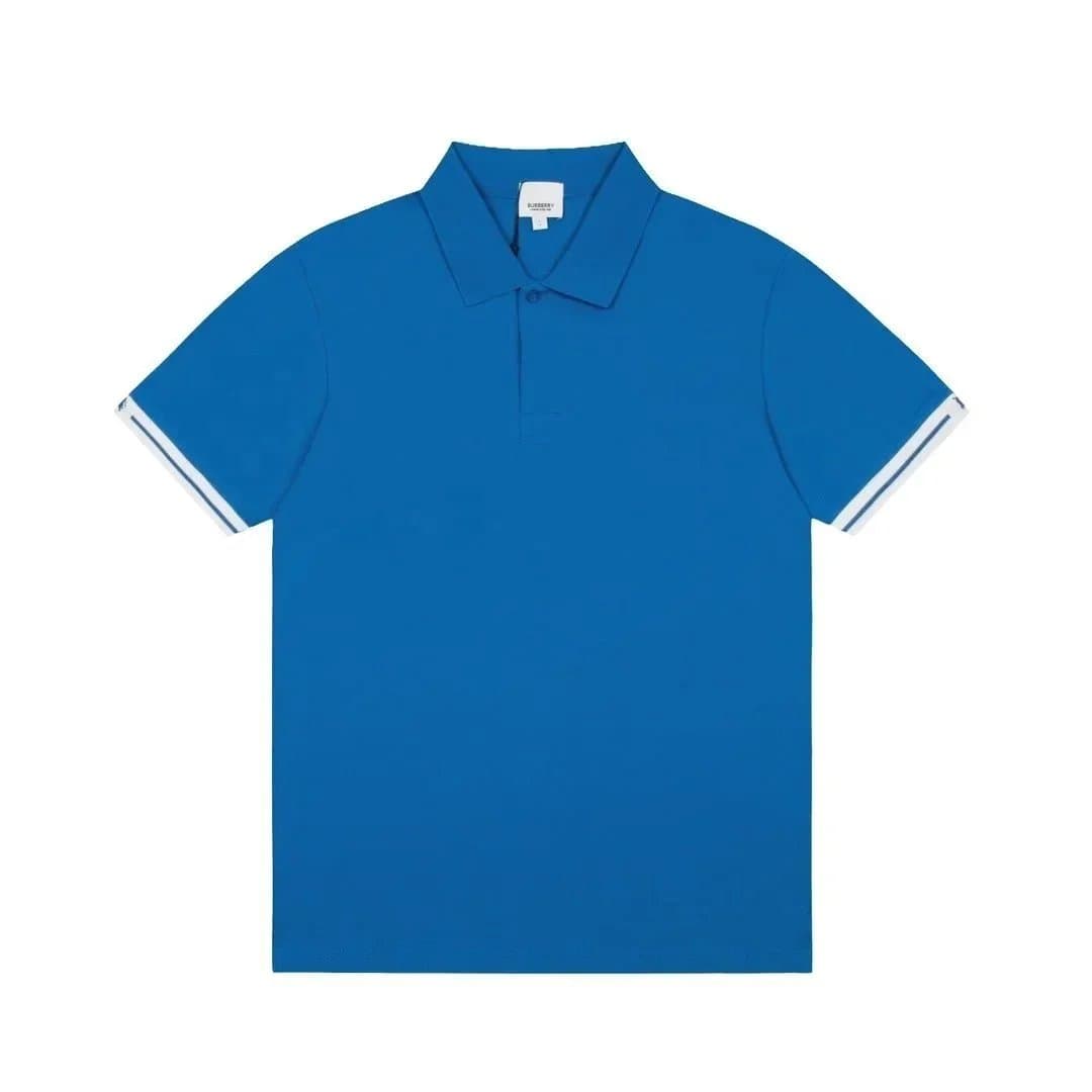 Burberry Polo Shirt Checkered Collar — 35