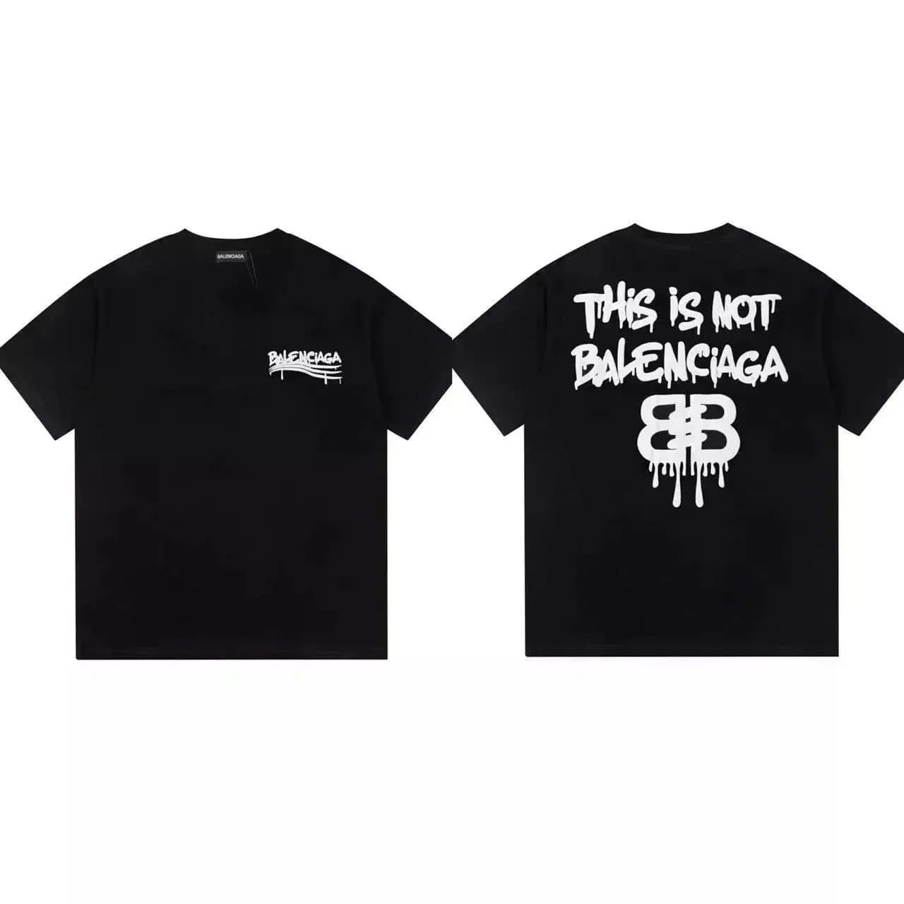 Balenciaga Pixel Logo T-Shirt Pixelated BB — 009