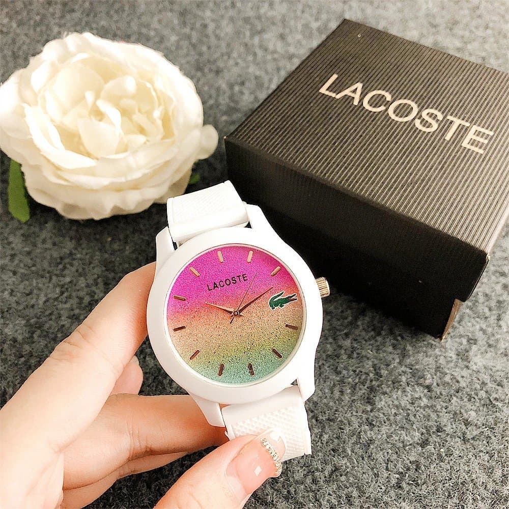 Lacoste Watch Rainbow Gradient Dial