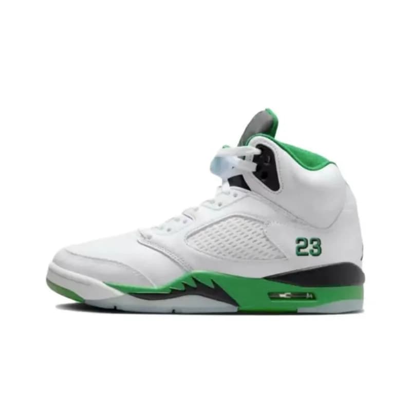 Air Jordan 5 Laney — 白绿