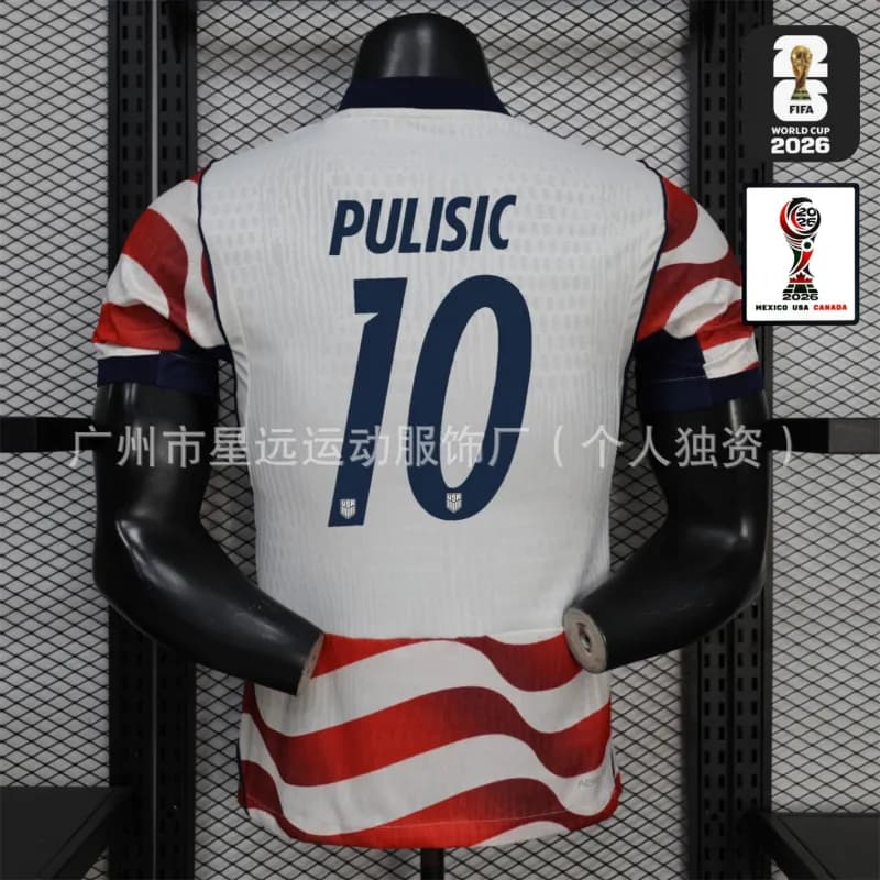 Nike USA 2026 World Cup Jersey Pulisic #10