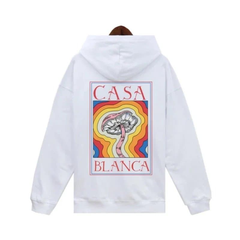 Casablanca Casa Blanca Sweatshirt Blue Gradient Logo — A27