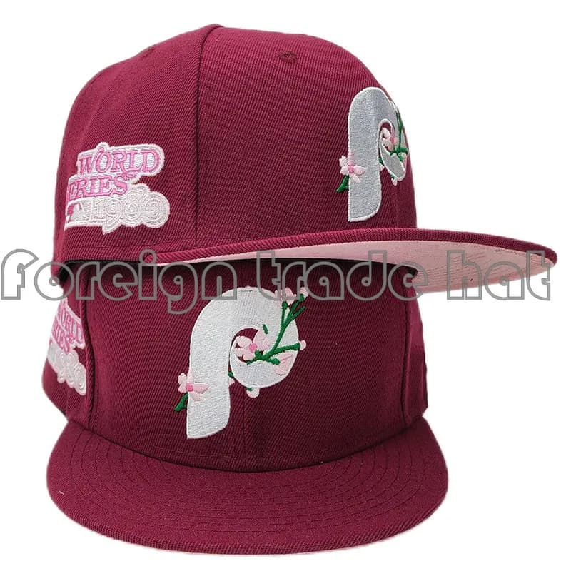Palace Snapback Hat World Series '89 Cherry Blossom