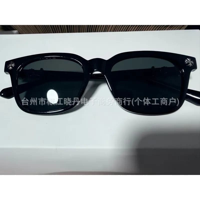 Chrome Hearts Sunglasses Cross Logo Temples