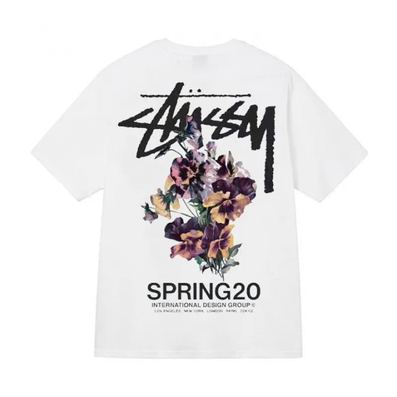 Stüssy Graphic Tee Floral Print